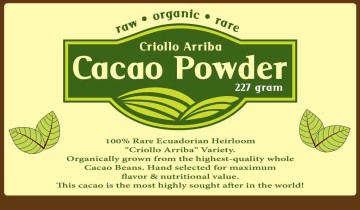 Raw, Organic & Rare Cacao Powder