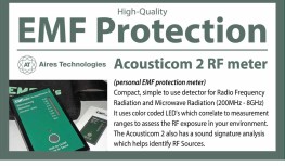 EMF Protection - Acousticom 2 RF Meter