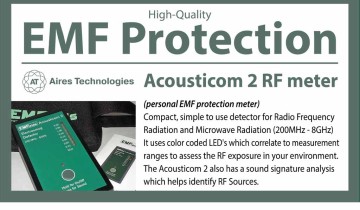 EMF Protection - Acousticom 2 RF Meter