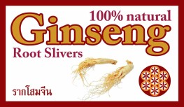 100% Natural Ginseng Root Slivers