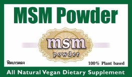 MSM Powder - Vegan Dietary Supplement