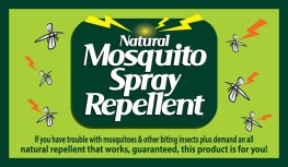 Natural Mosquito Spray Repellent