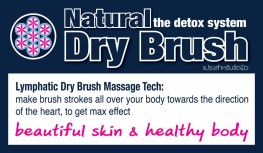 Lymphatic Natural Dry Brush Massage